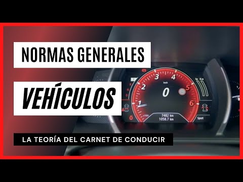 Miniatura del video: Normas generales sobre vehículos